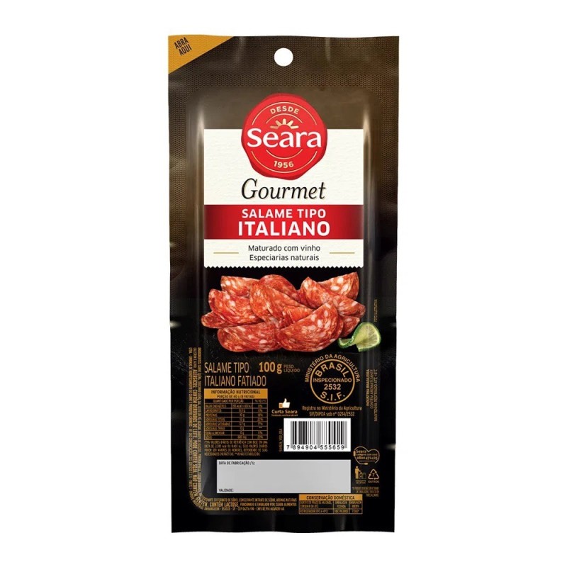 Salame Tipo Italiano Seara 100g