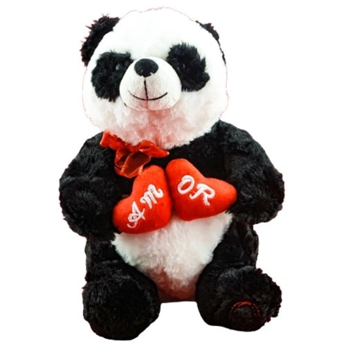 Urso Panda Pelúcia AMOR